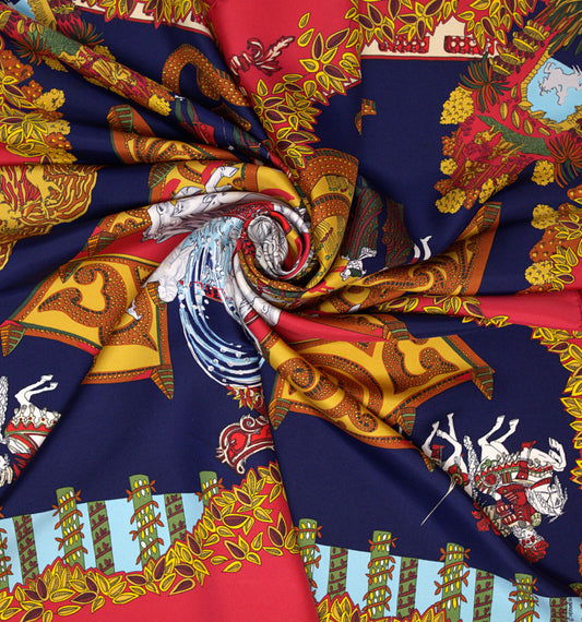 Hermès LE PARADIS DU ROY 90