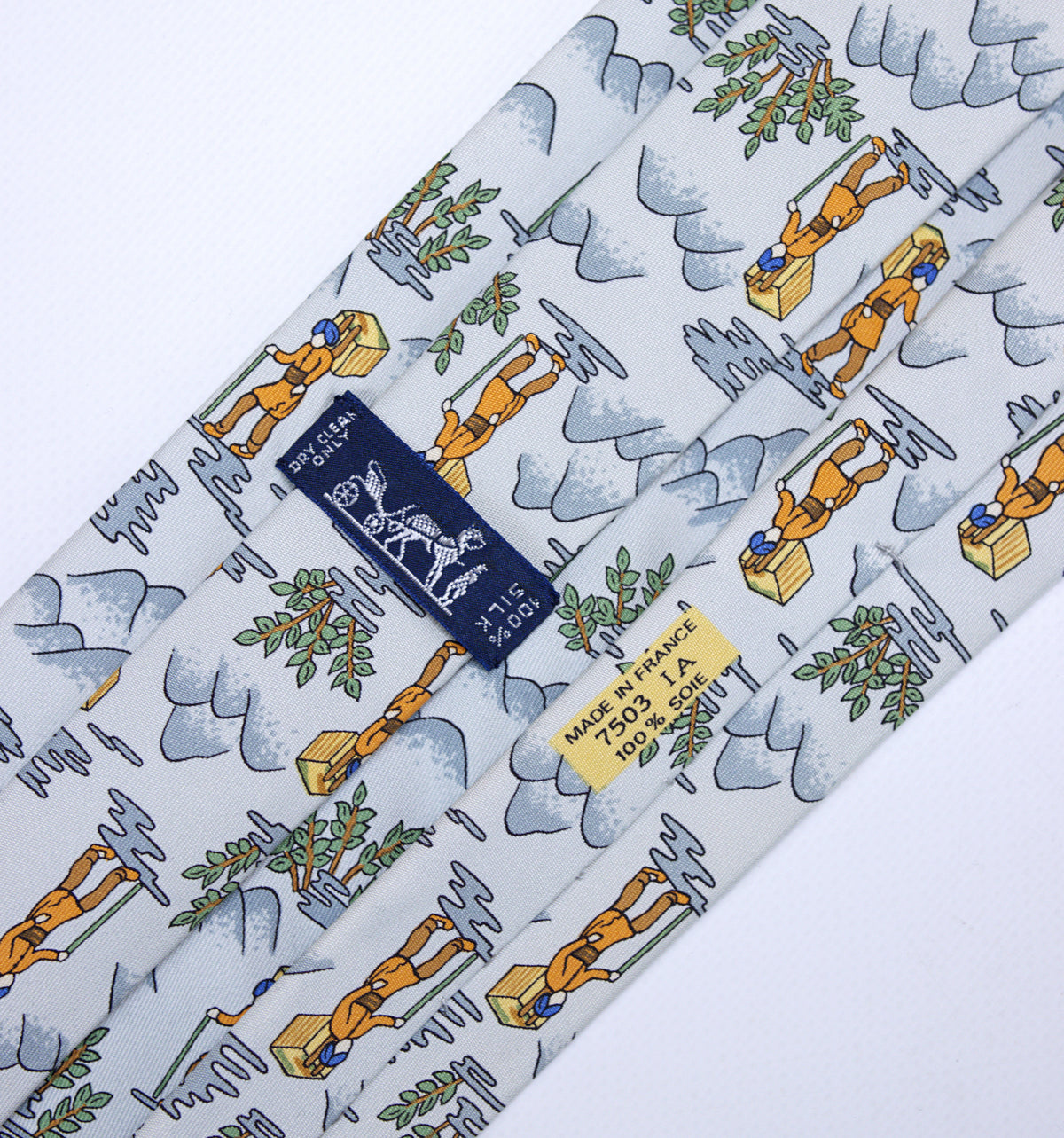 Hermès Silk Tie 7503 IA