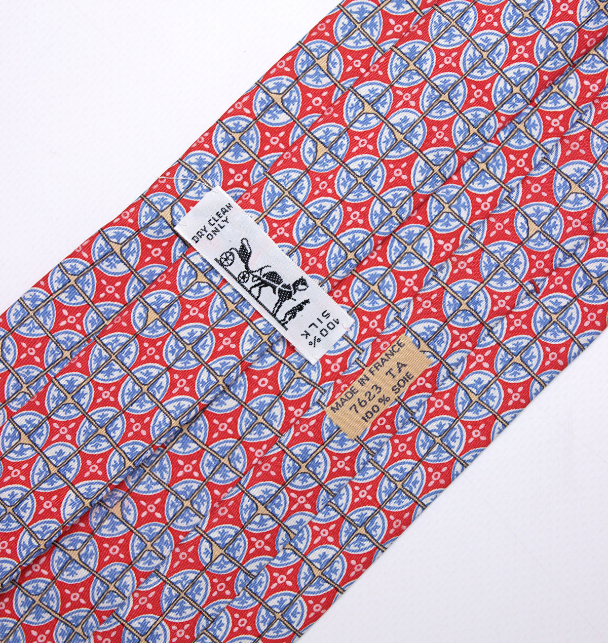 Hermès Silk Tie 7623 TA