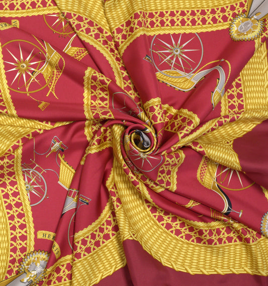 Hermès VOITURES PANIERS 90