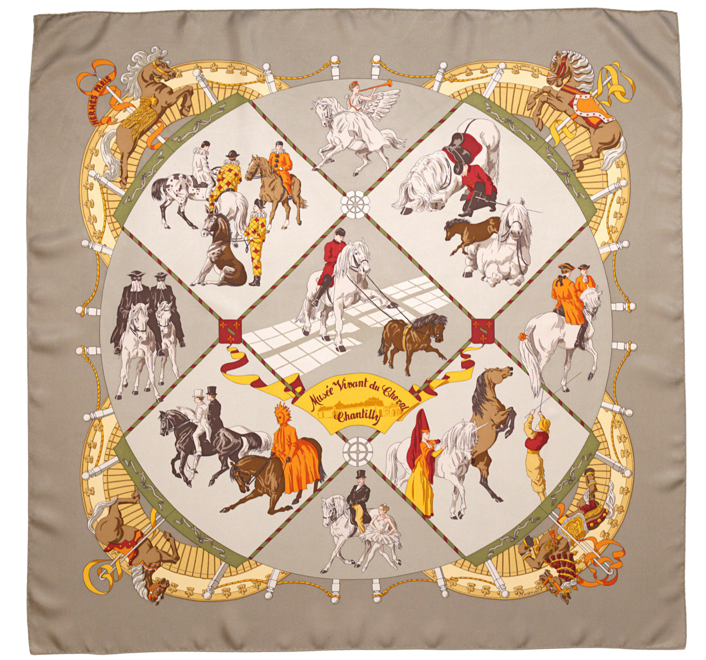 Hermès MUSÉE VIVANT DU CHEVAL CHANTILLY 90