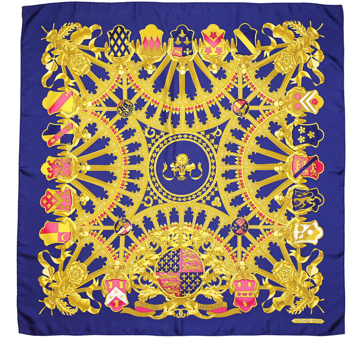 Hermès BRITISH HERALDRY 90