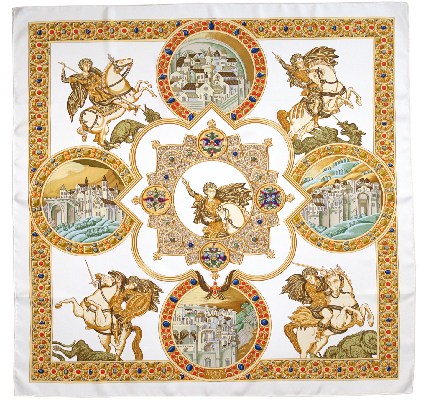 Hermès LE TRIOMPHE DU PALADIN 90