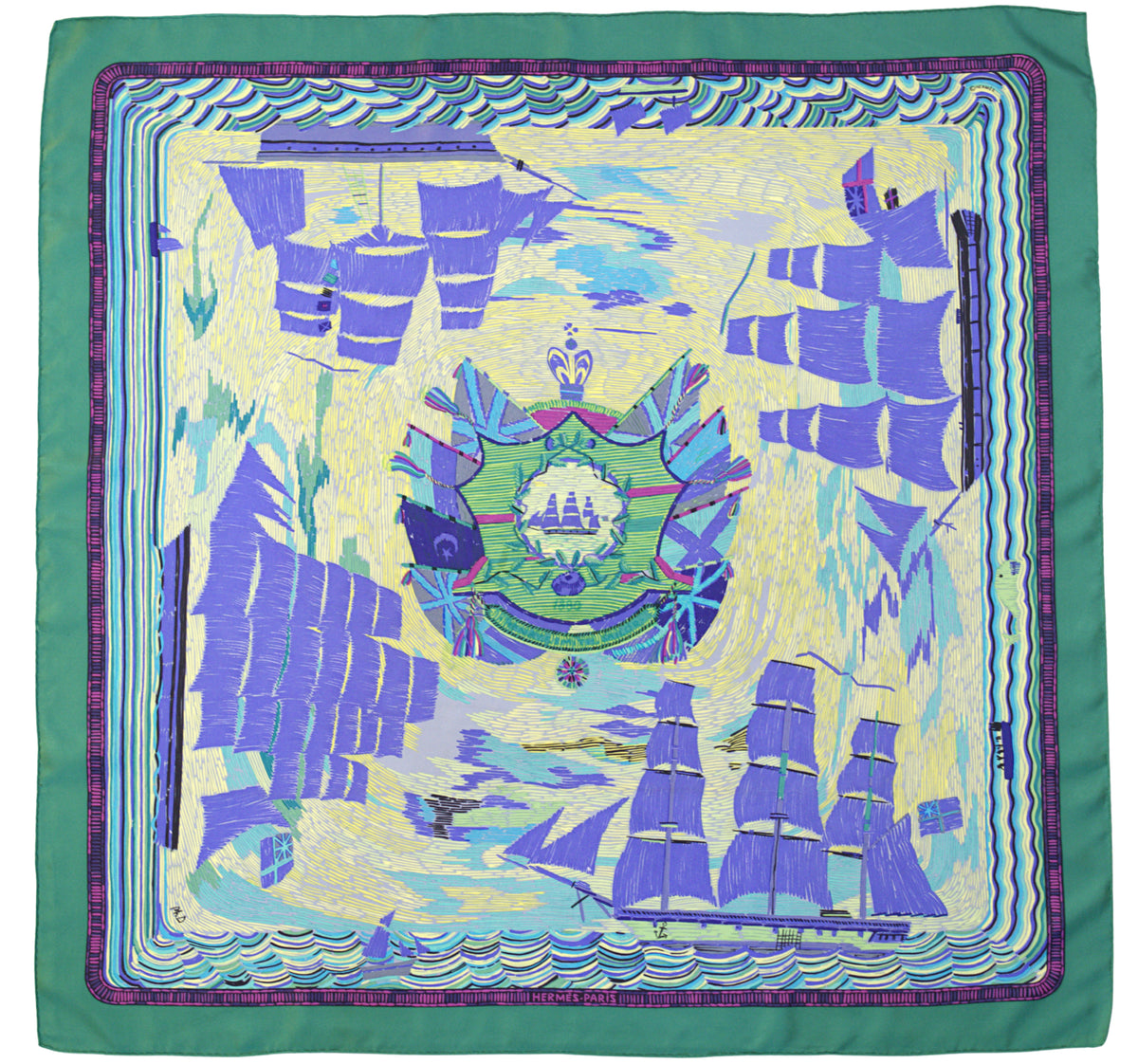 Hermès MARINE NAÏVE 90