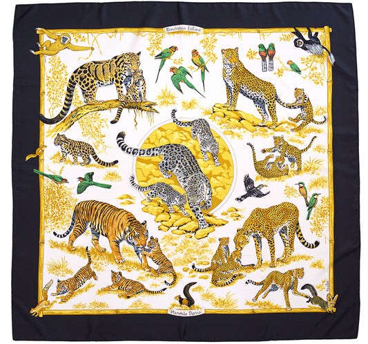 Hermès TENDRESSE FÉLINE 90
