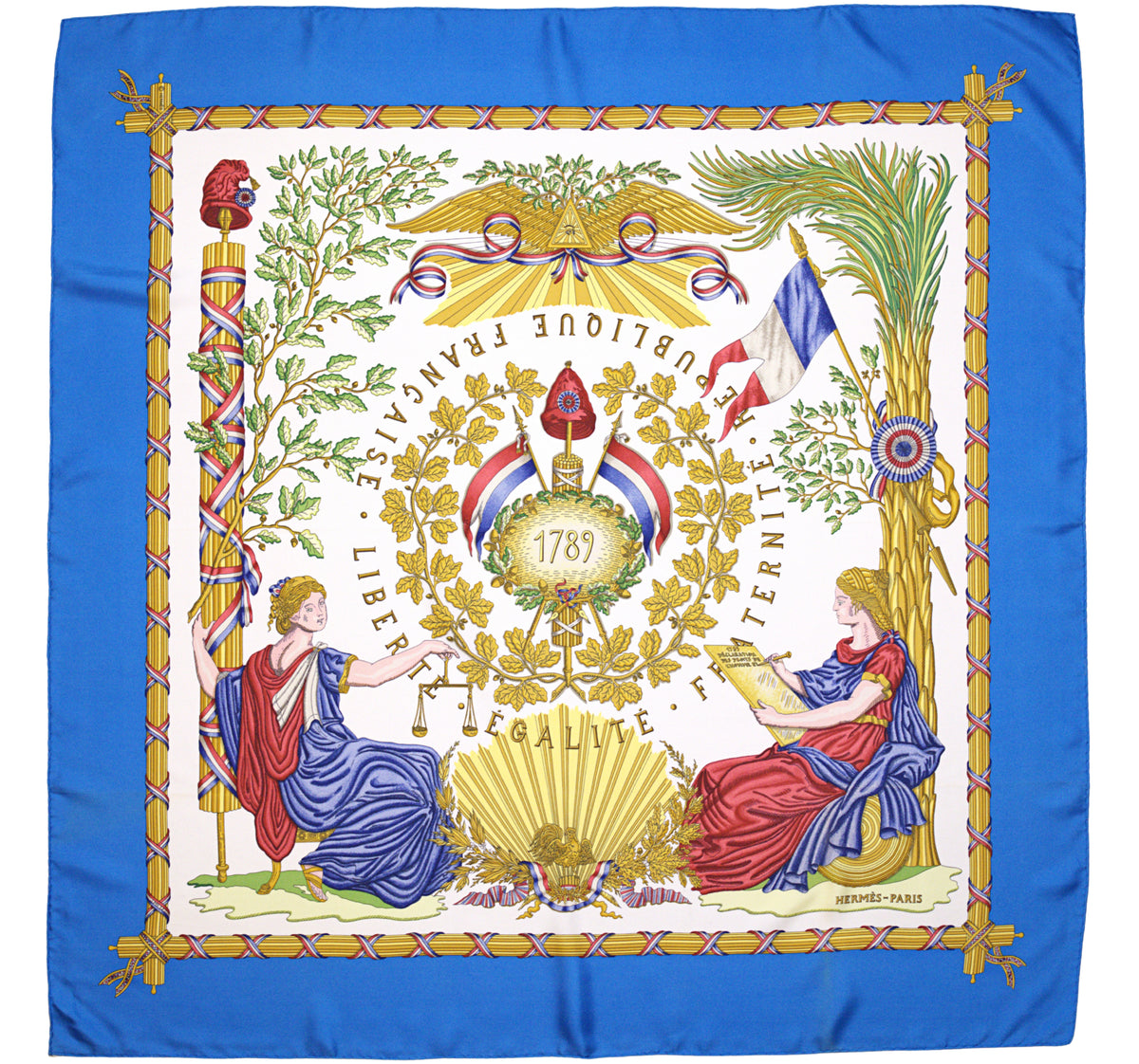 Hermès LIBERTÉ ÉGALITÉ FRATERNITÉ 1789 90