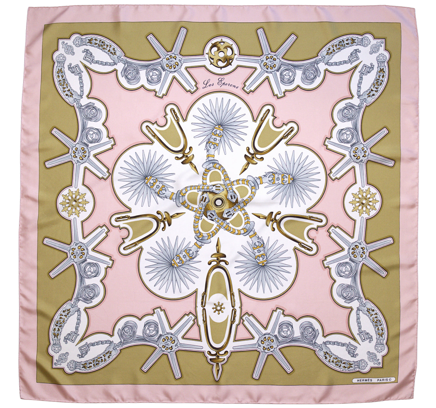 Hermès LES ÉPERONS 90