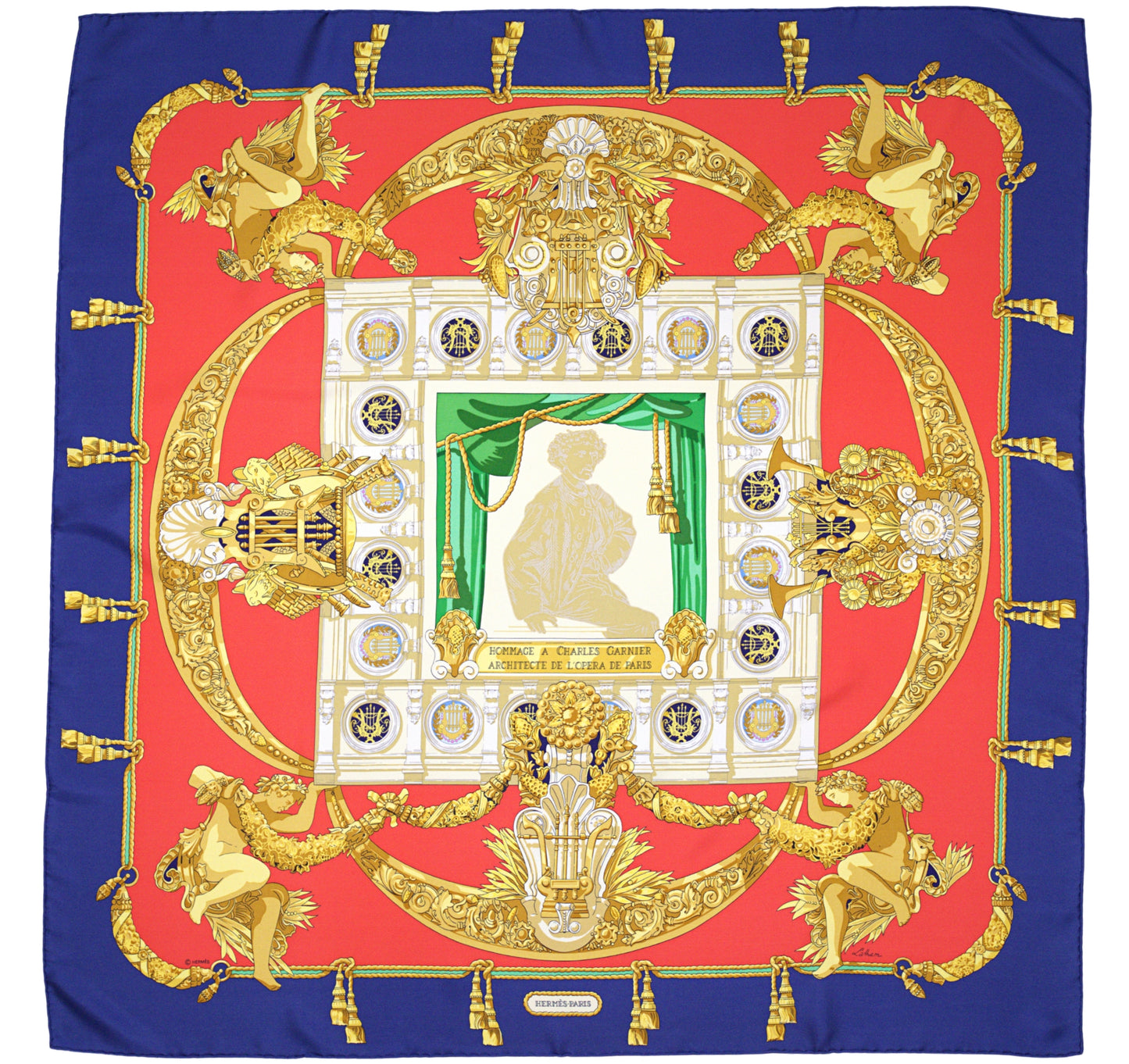 Hermès HOMMAGE À CHARLES GARNIER 90