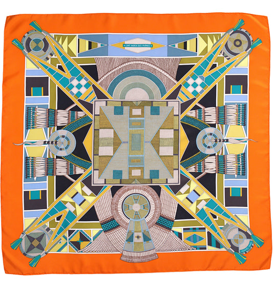 Hermès L'ART INDIEN DES PLAINES 90