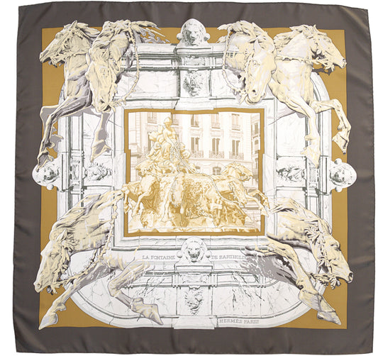Hermès LA FONTAINE DE BARTHOLDI 90