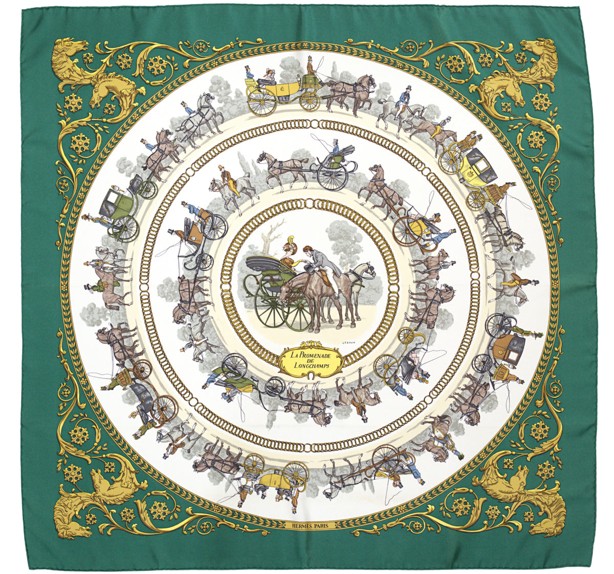 Hermès LA PROMENADE DE LONGCHAMPS 90