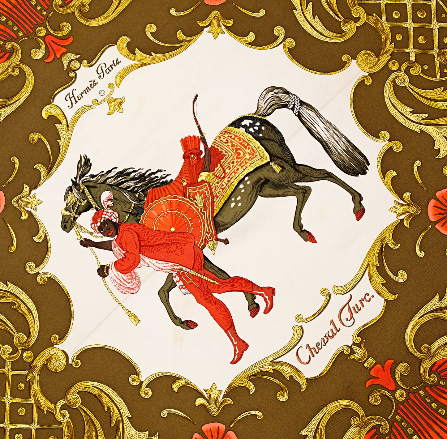 Hermès CHEVAL TURC 90