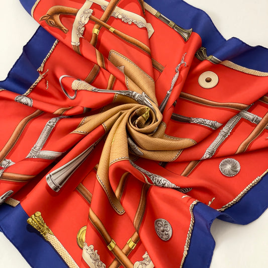 Hermès CANNES ET POMMEAUX 90