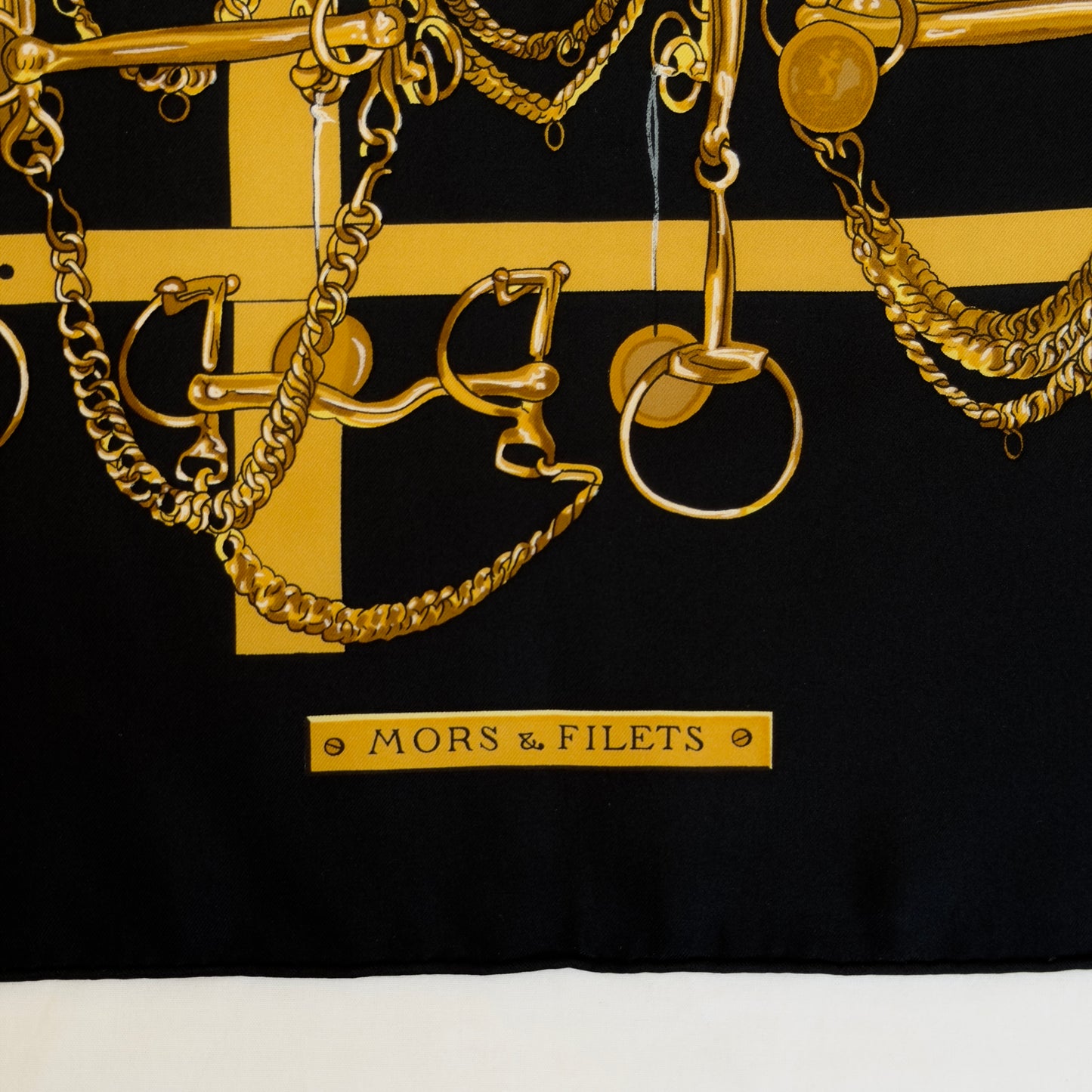 Hermès MORS ET FILETS 90