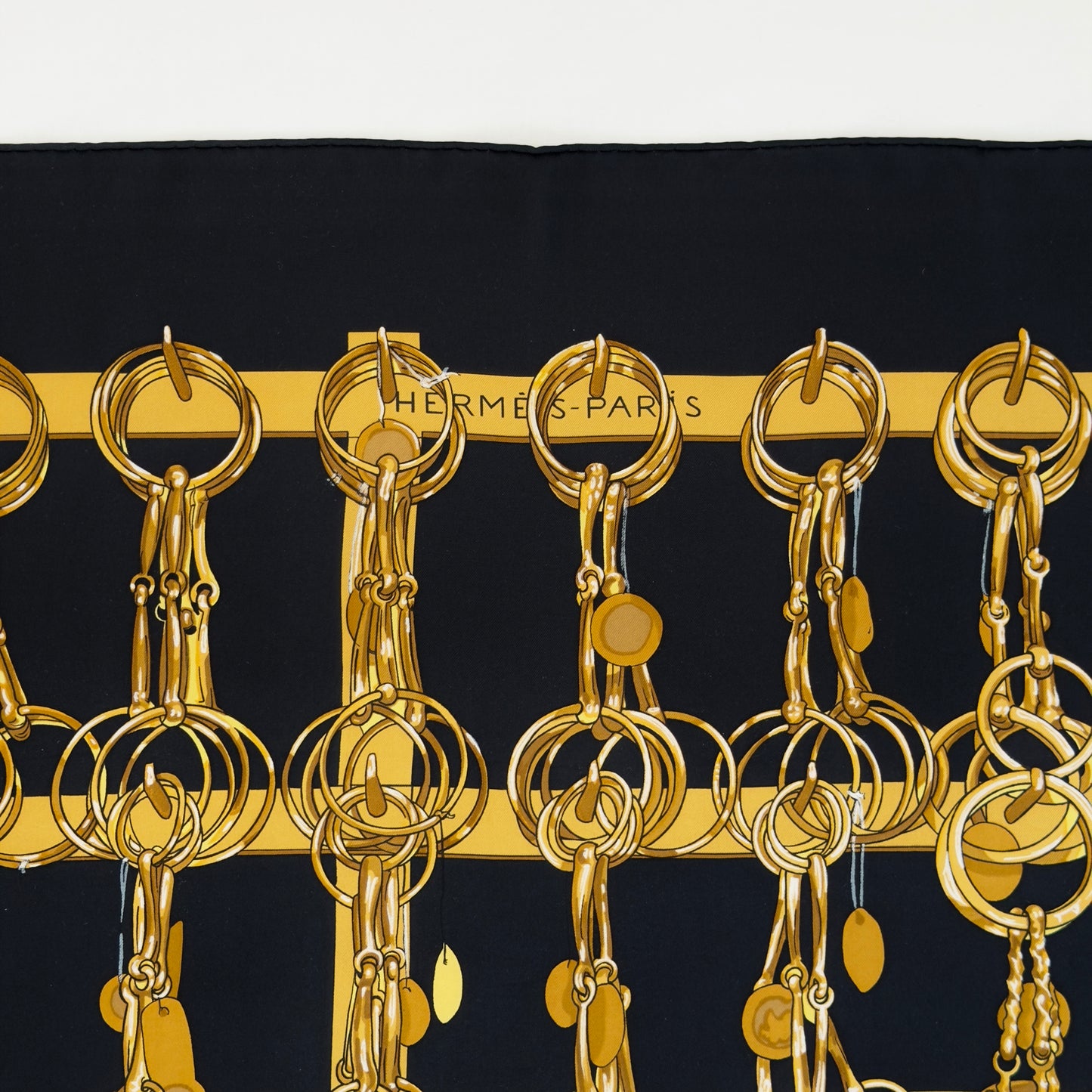 Hermès MORS ET FILETS 90
