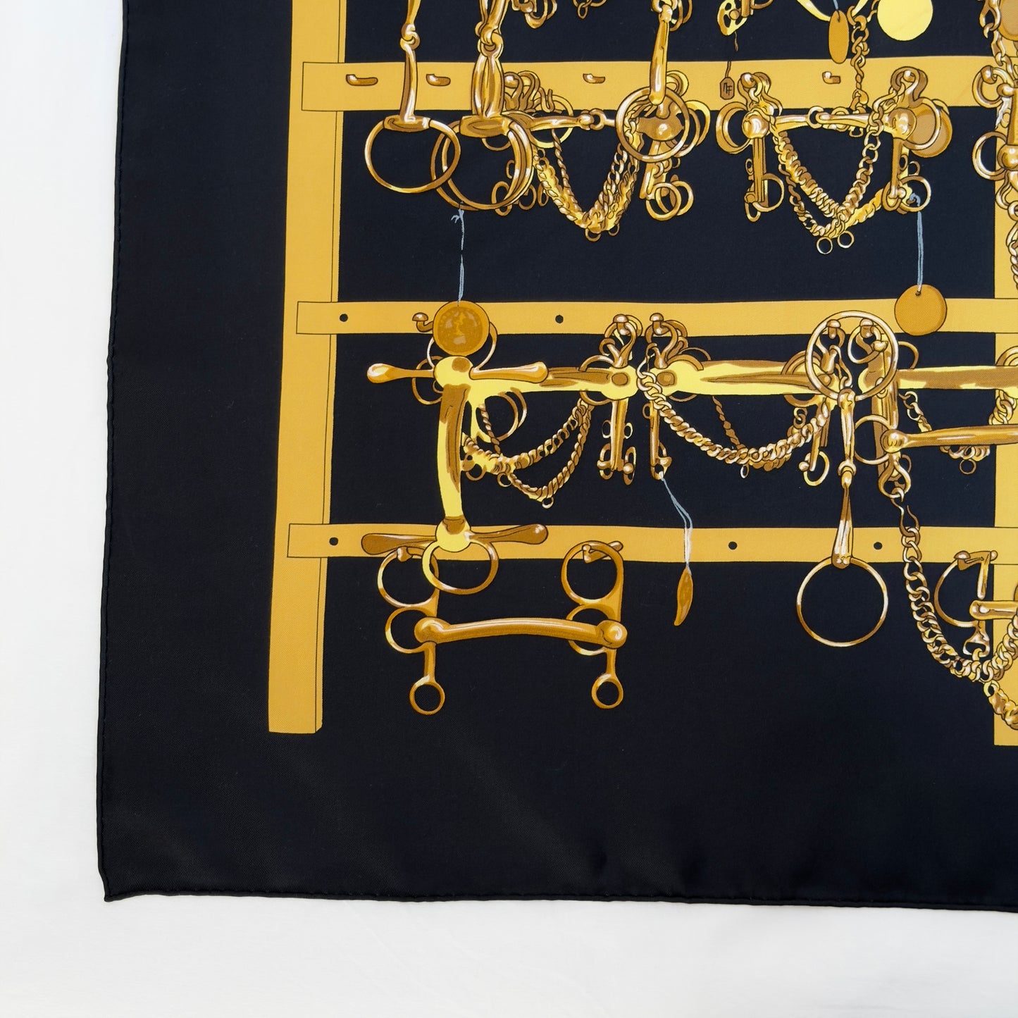 Hermès MORS ET FILETS 90
