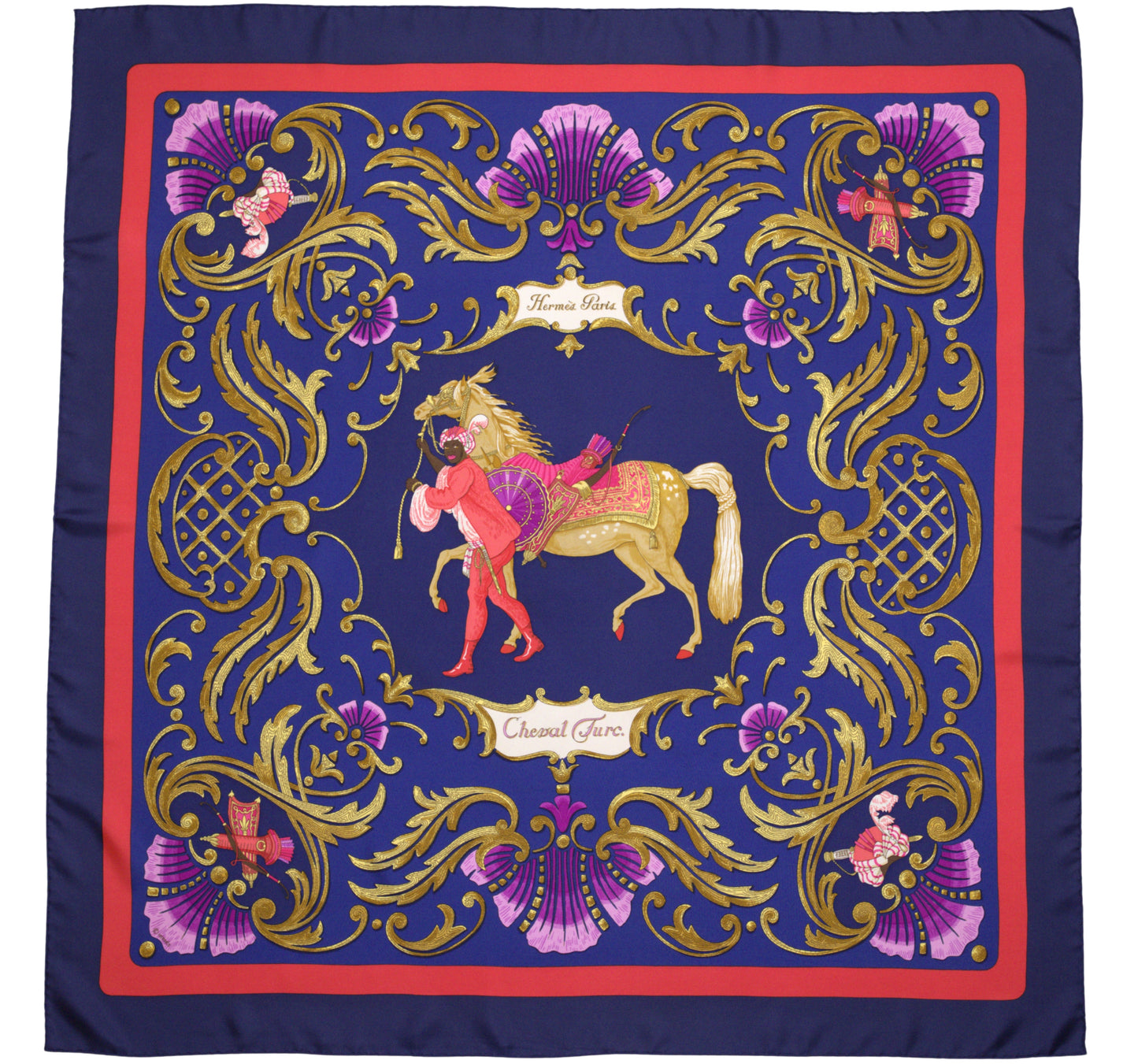 Hermès CHEVAL TURC 90