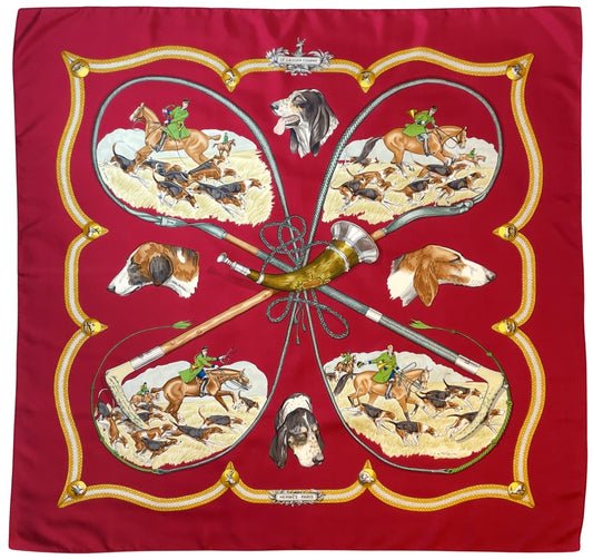 Hermès LE LAISSER COURRE 90