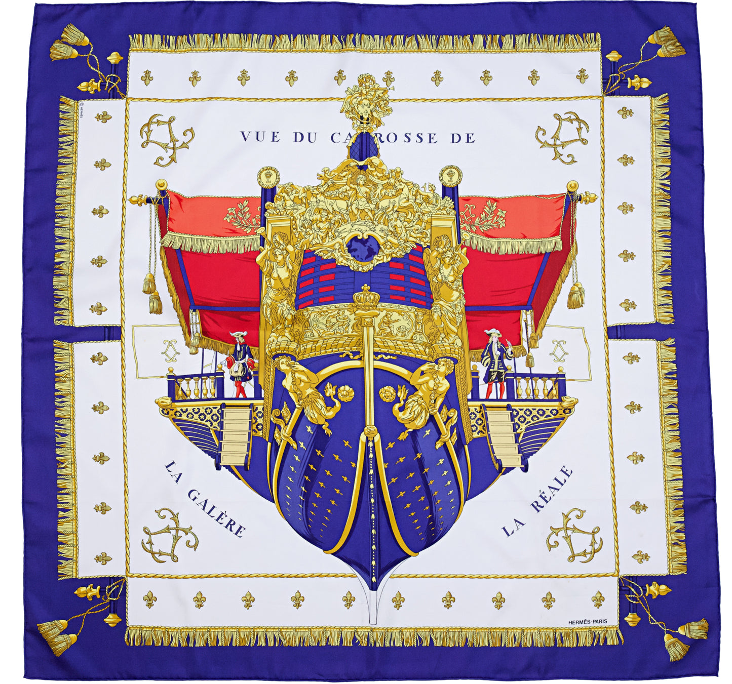Hermès VUE DU CARROSSE DE LA GALÈRE LA RÉALE 90