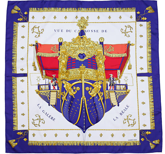 Hermès VUE DU CARROSSE DE LA GALÈRE LA RÉALE 90