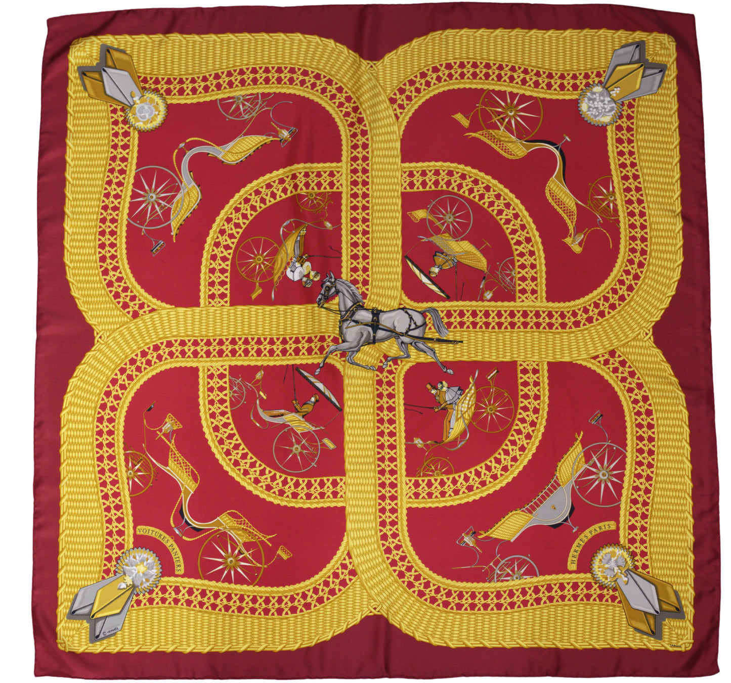 Hermès VOITURES PANIERS 90