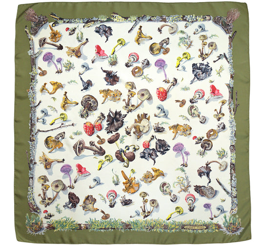 Hermès LES CHAMPIGNONS II 90