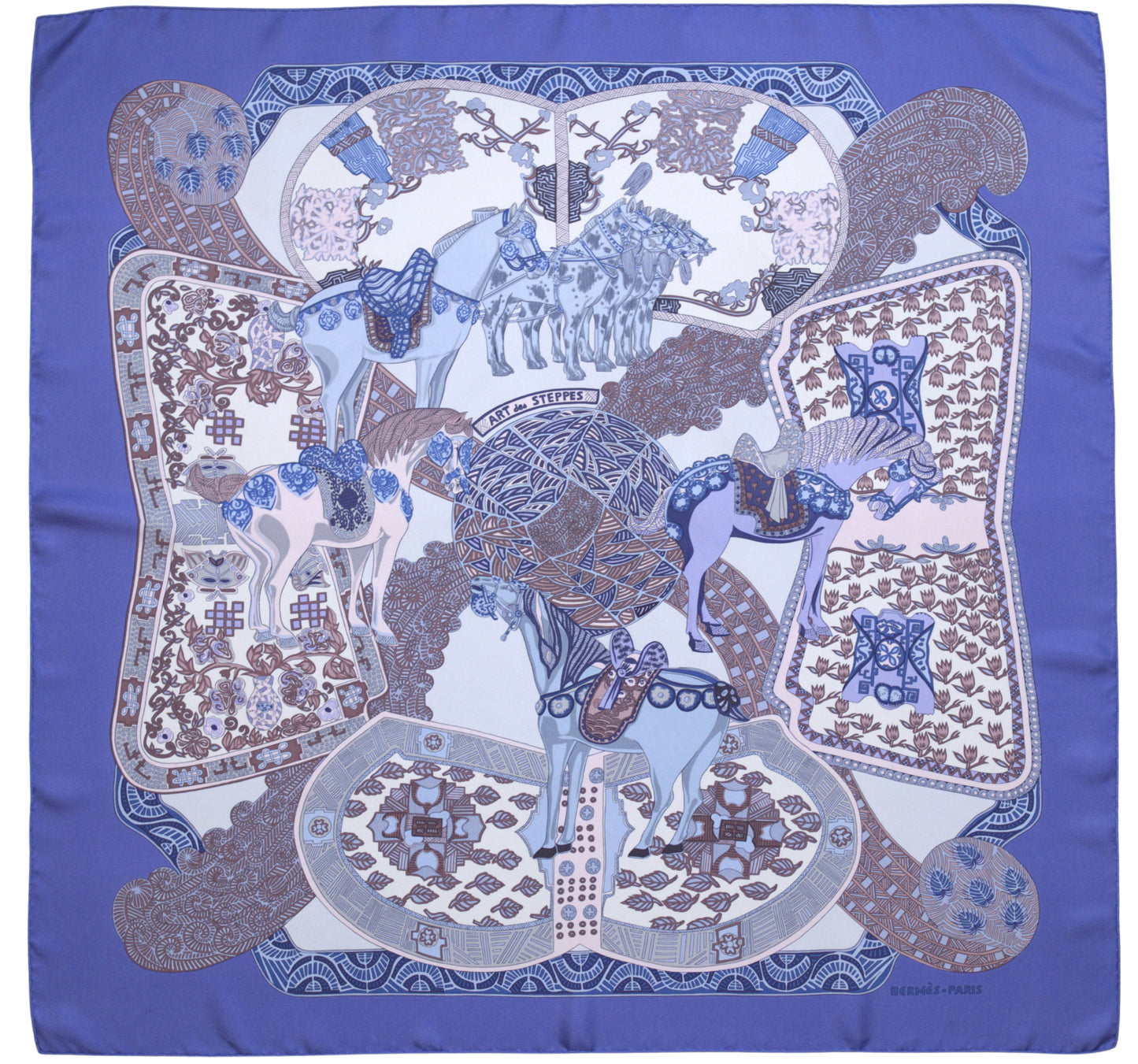Hermès ART DES STEPPES 90