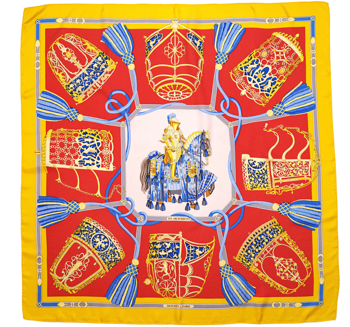 Hermès LES MUSEROLLES 90