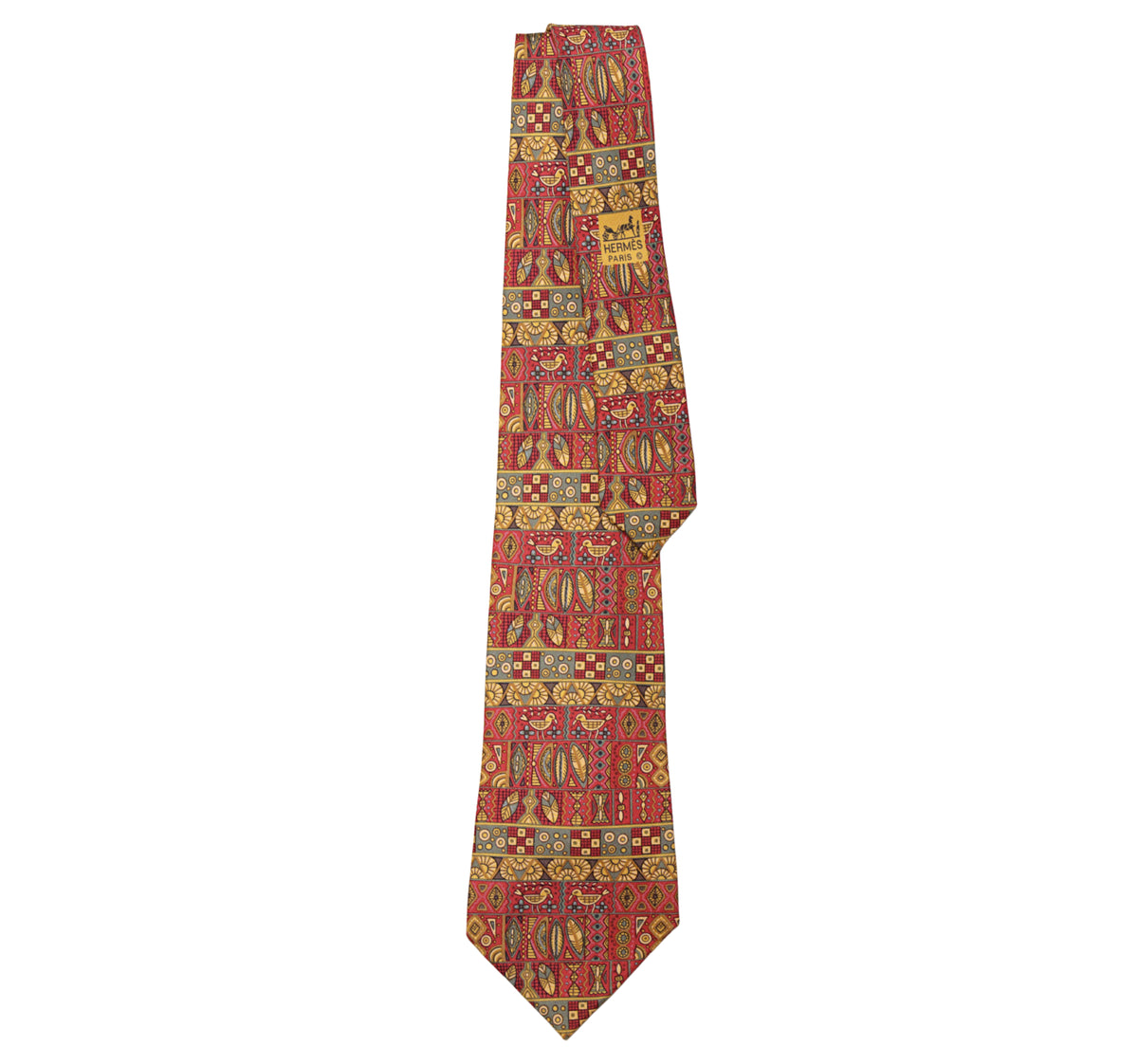 Hermès Silk Tie 7641 TA