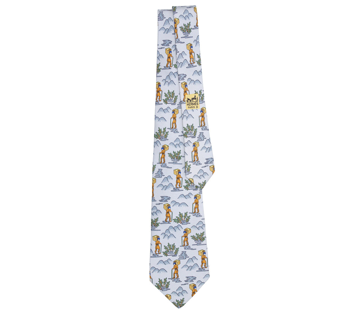 Hermès Silk Tie 7503 IA