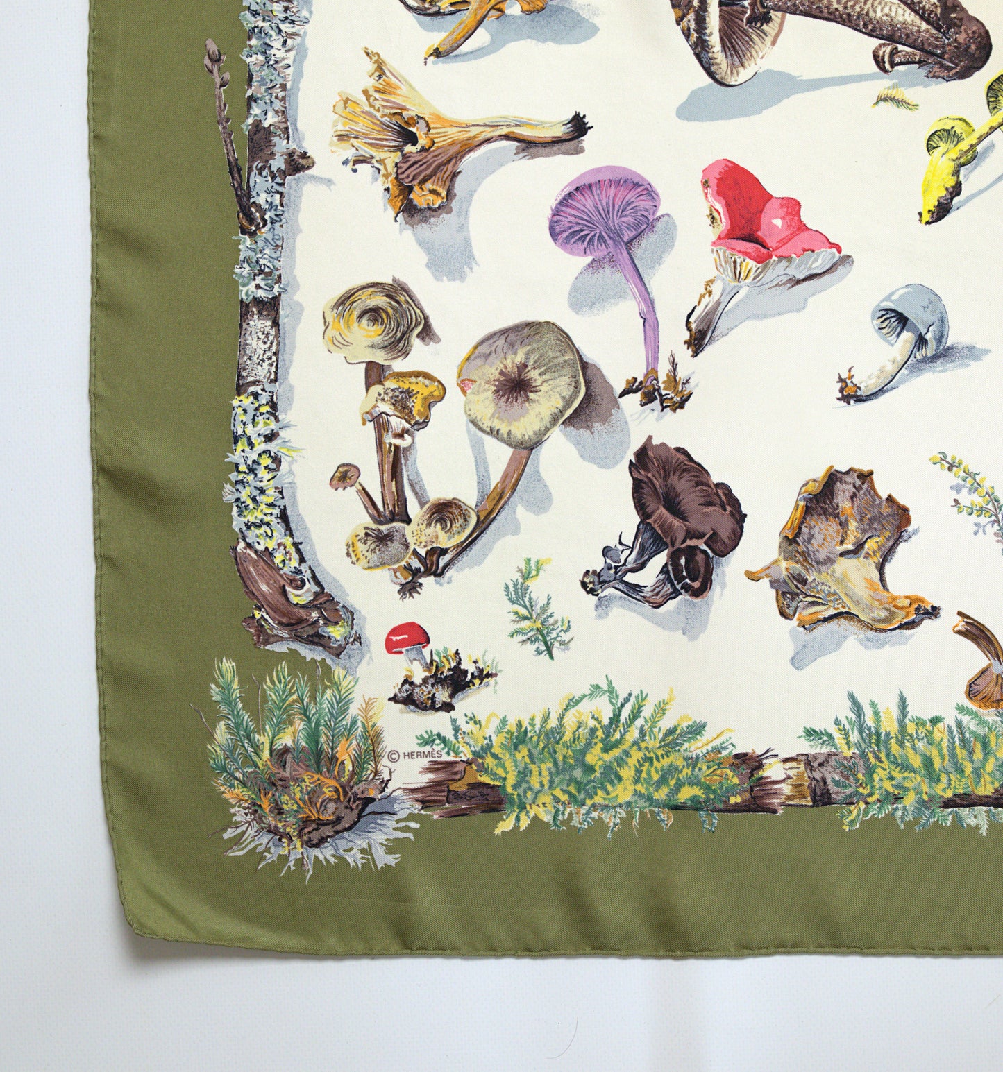 Hermès LES CHAMPIGNONS II 90