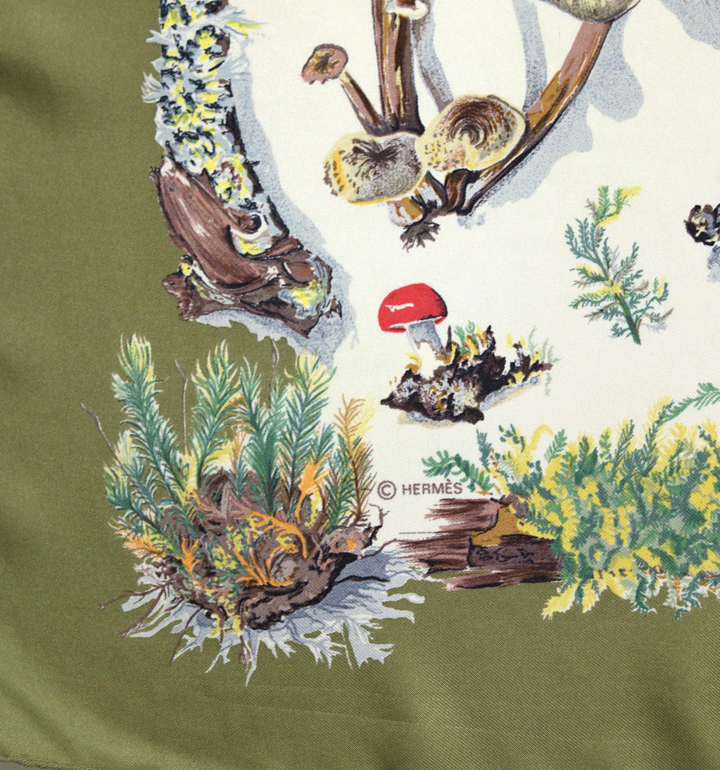 Hermès LES CHAMPIGNONS II 90