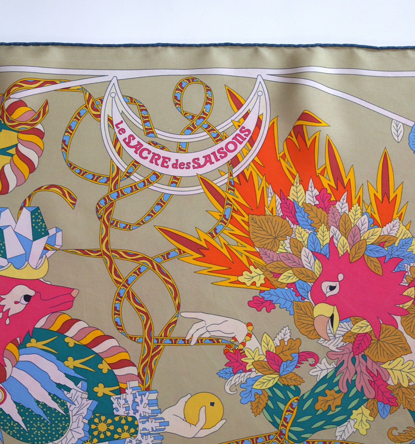 Hermès LE SACRE DES SAISONS 90