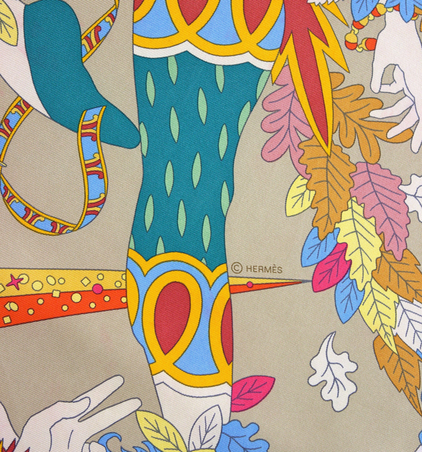 Hermès LE SACRE DES SAISONS 90