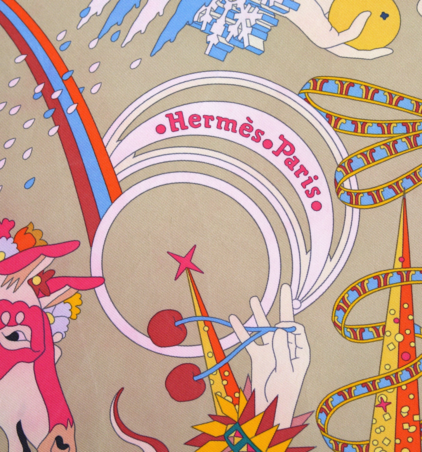 Hermès LE SACRE DES SAISONS 90