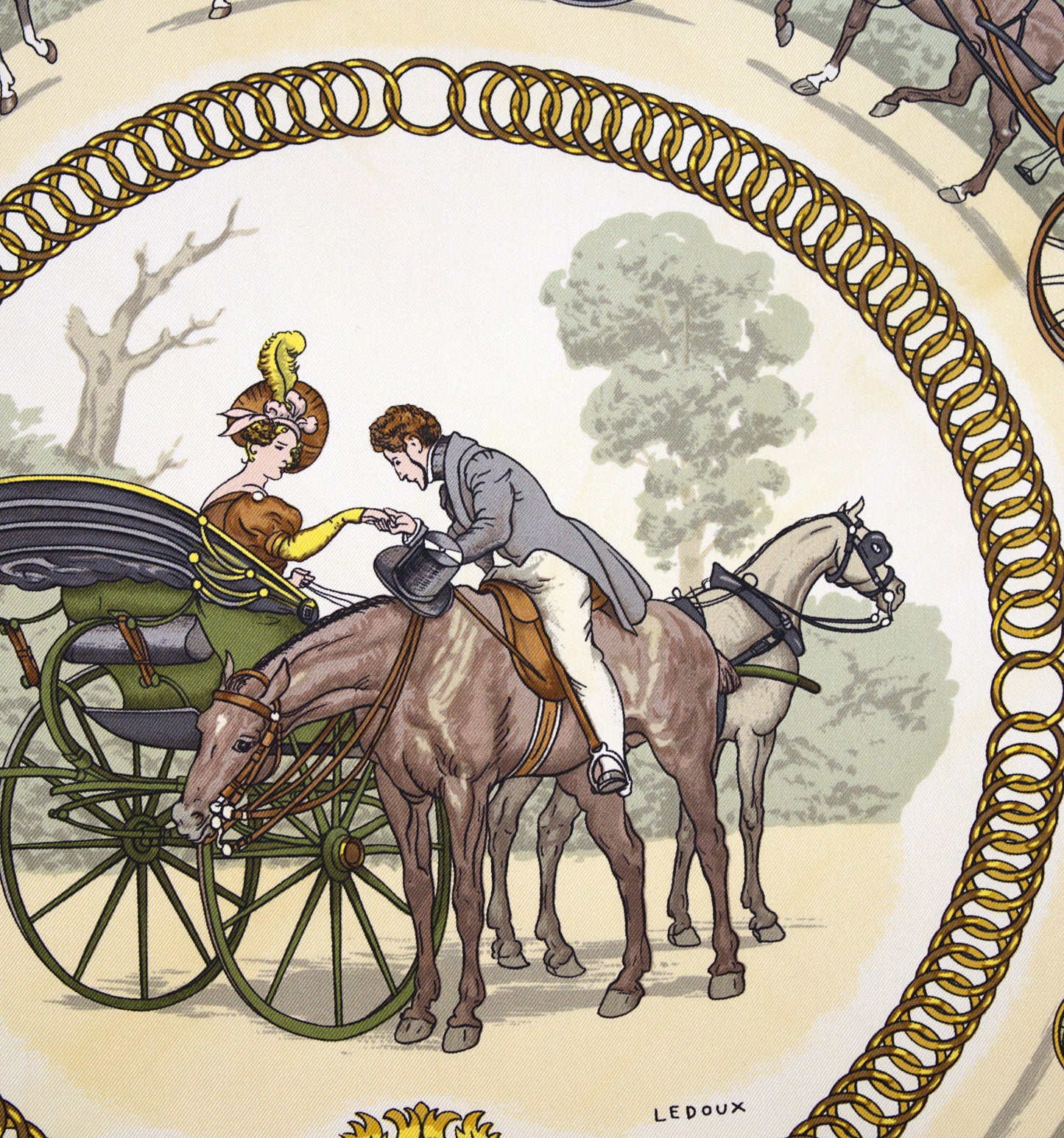 Hermès LA PROMENADE DE LONGCHAMPS 90