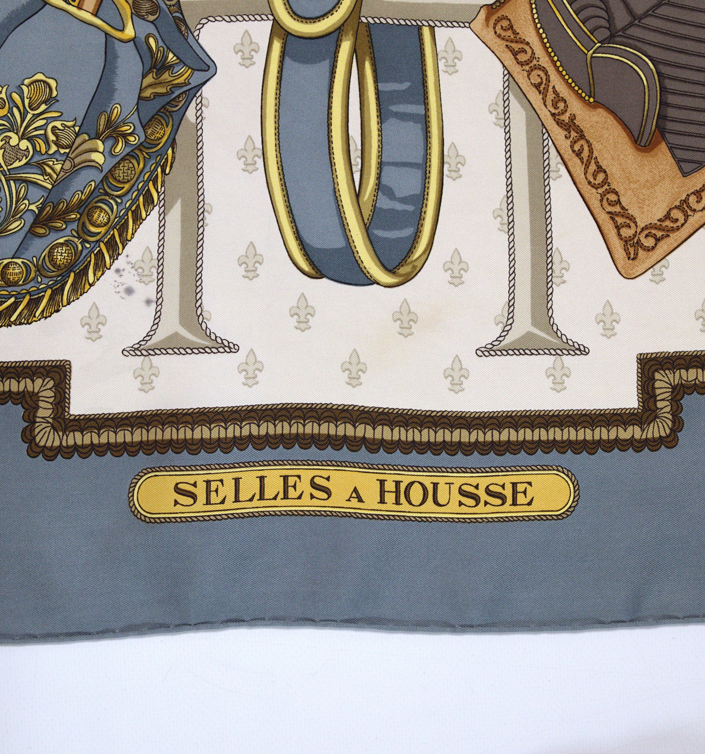 Hermès SELLES À HOUSSE 90