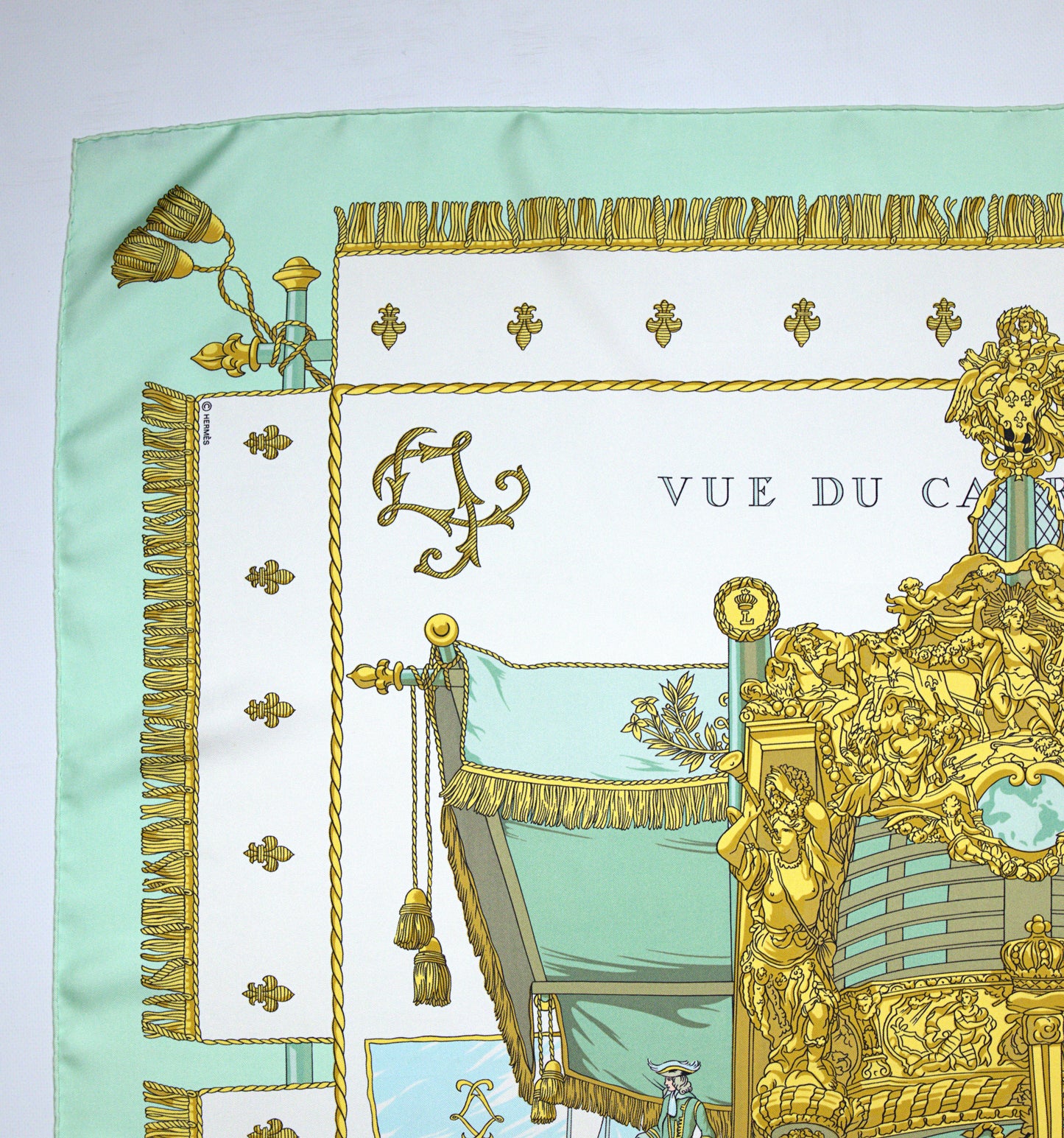 Hermès VUE DU CARROSSE DE LA GALÈRE LA RÉALE 90