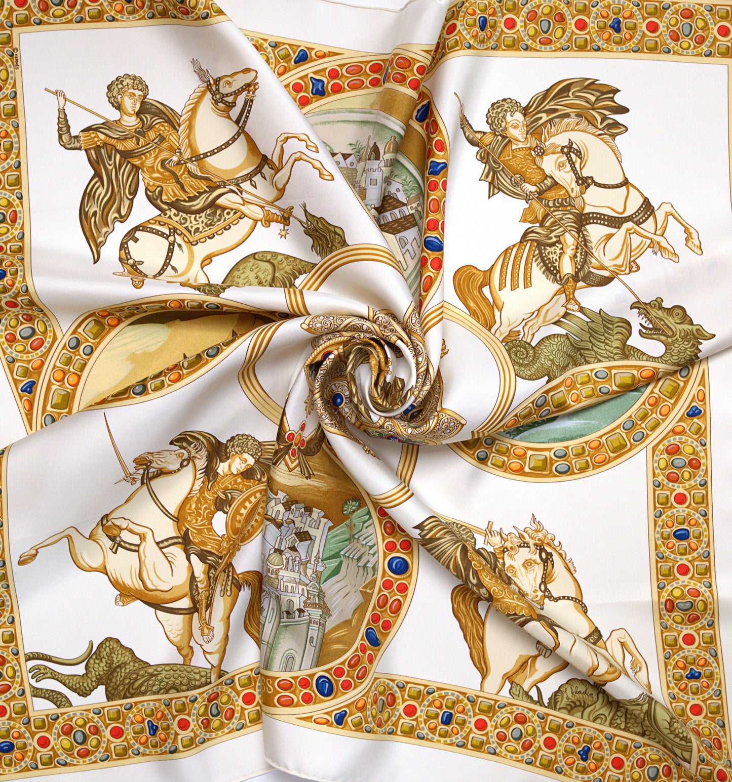 Hermès LE TRIOMPHE DU PALADIN 90