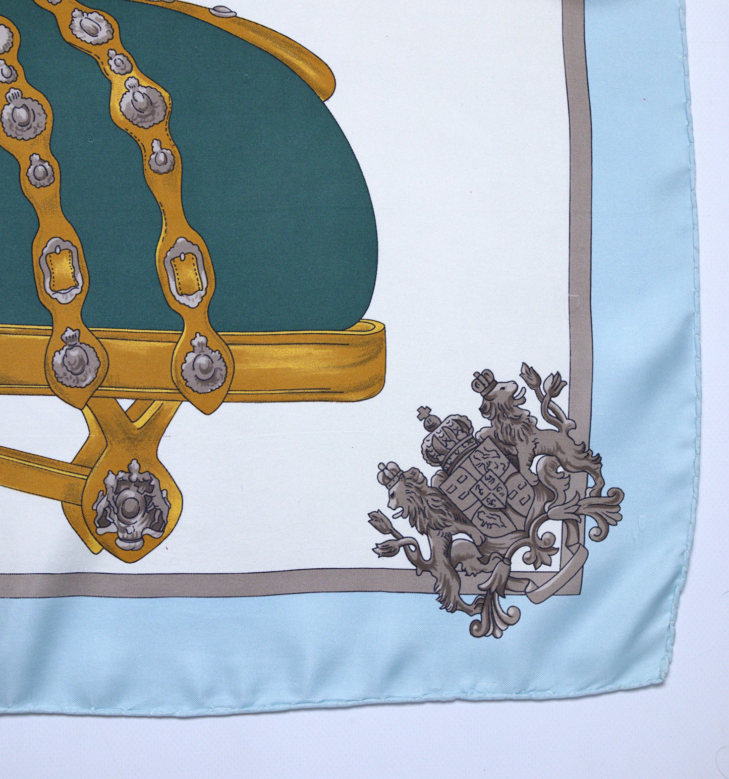 Hermès HARNAIS DE COUR 90