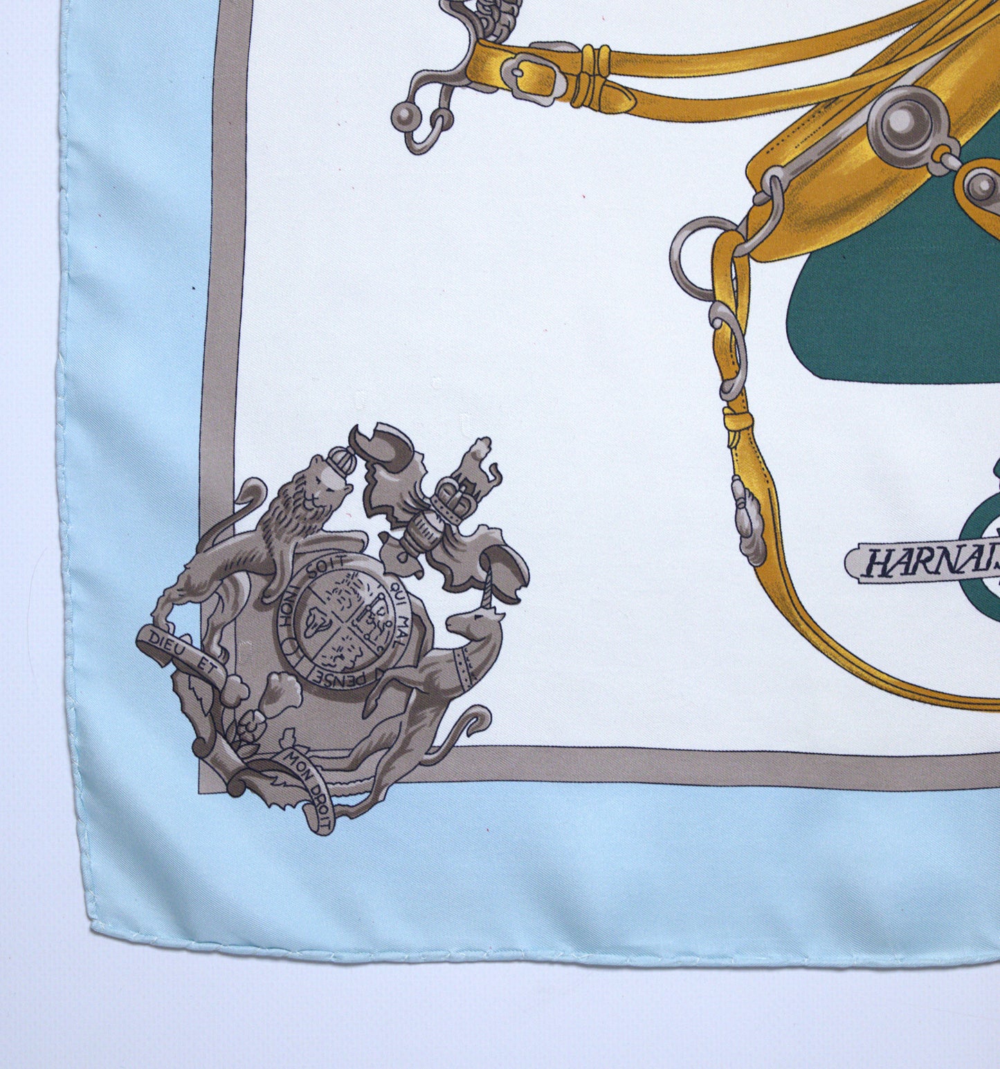 Hermès HARNAIS DE COUR 90
