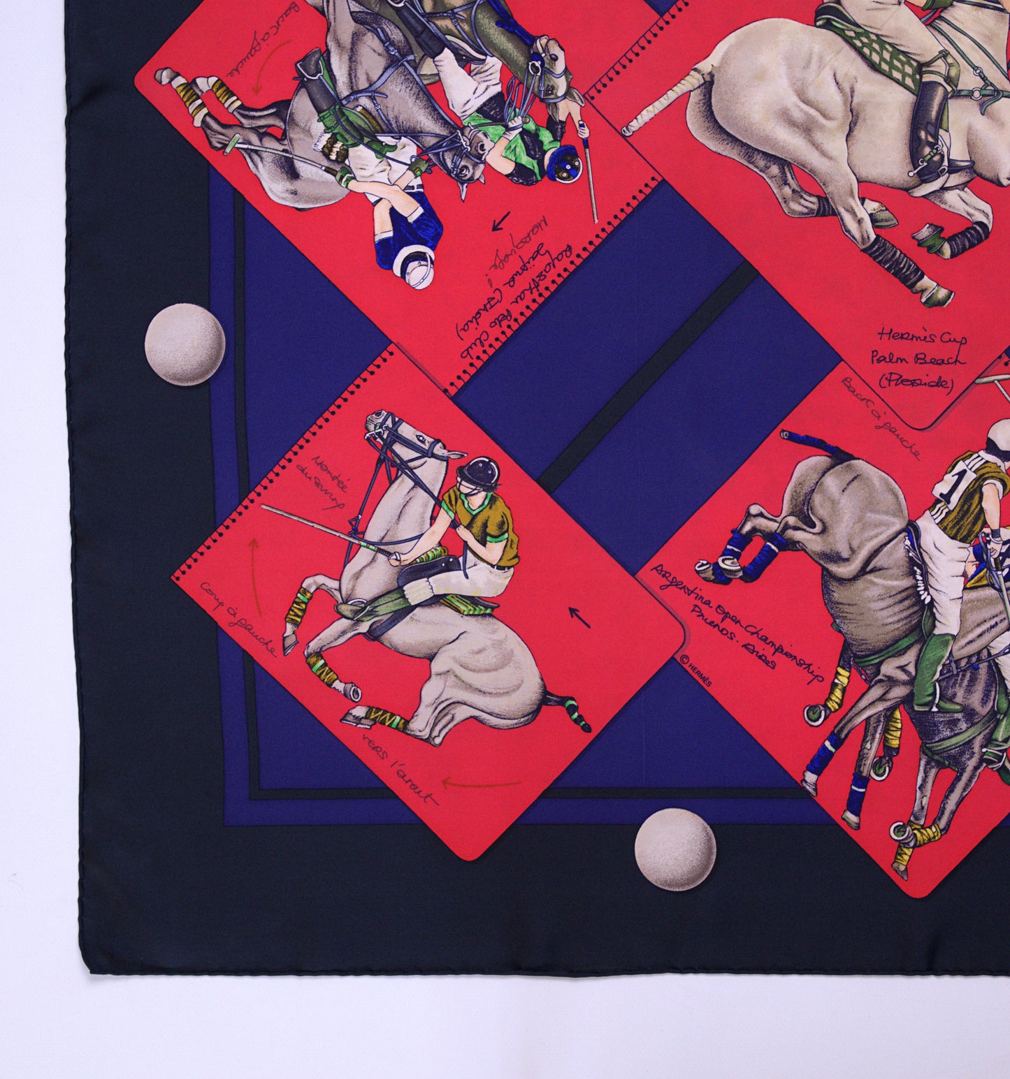 Hermès LE MONDE DU POLO 90