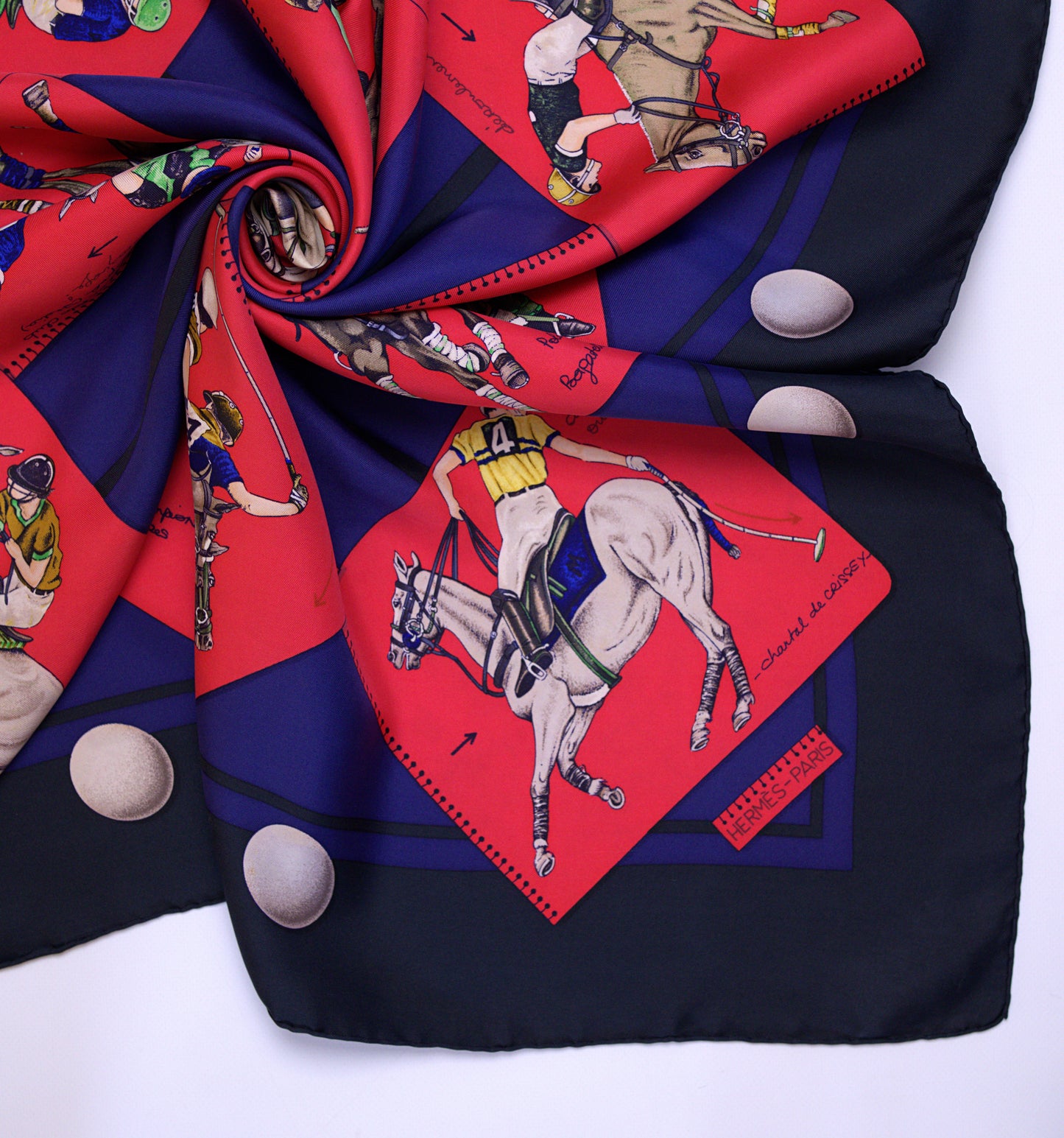 Hermès LE MONDE DU POLO 90