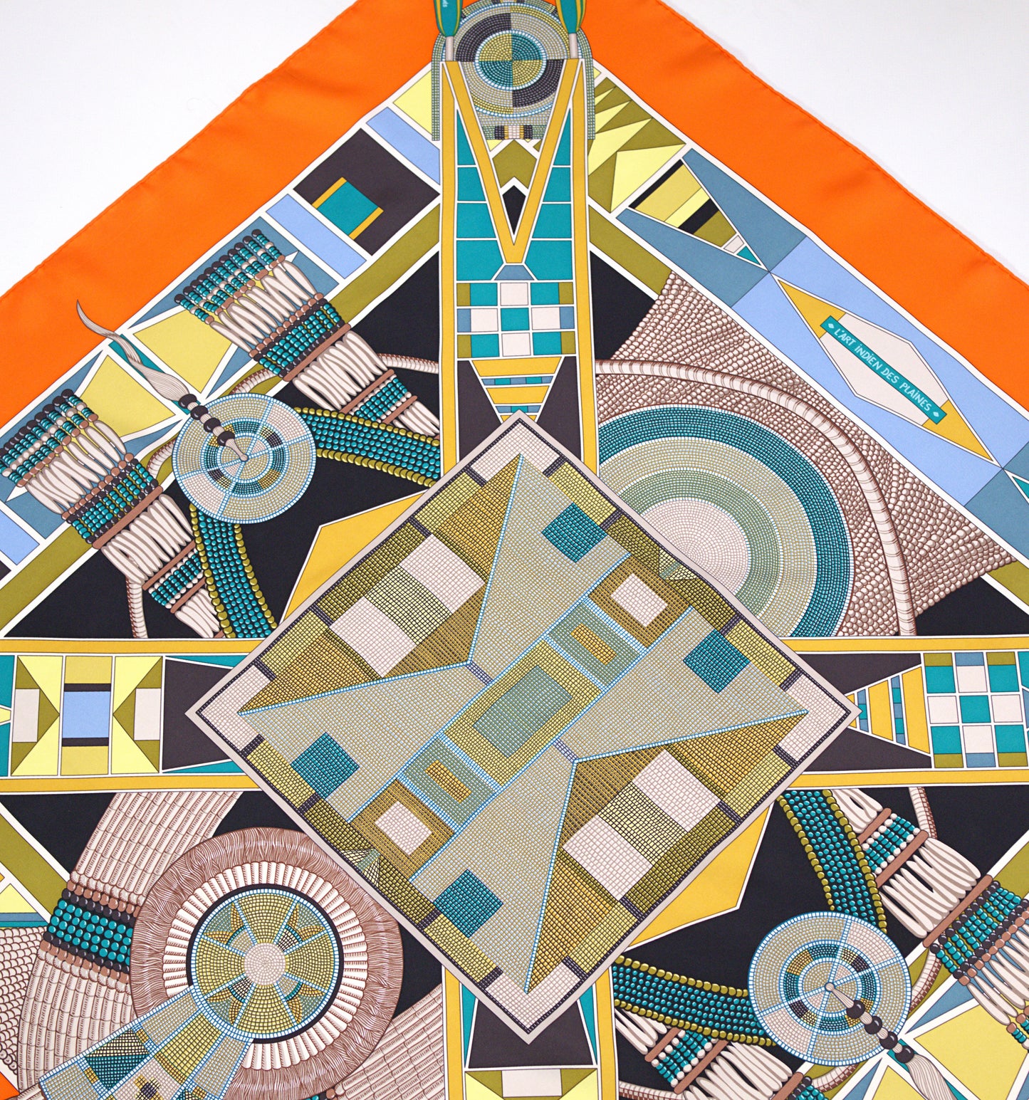 Hermès L'ART INDIEN DES PLAINES 90
