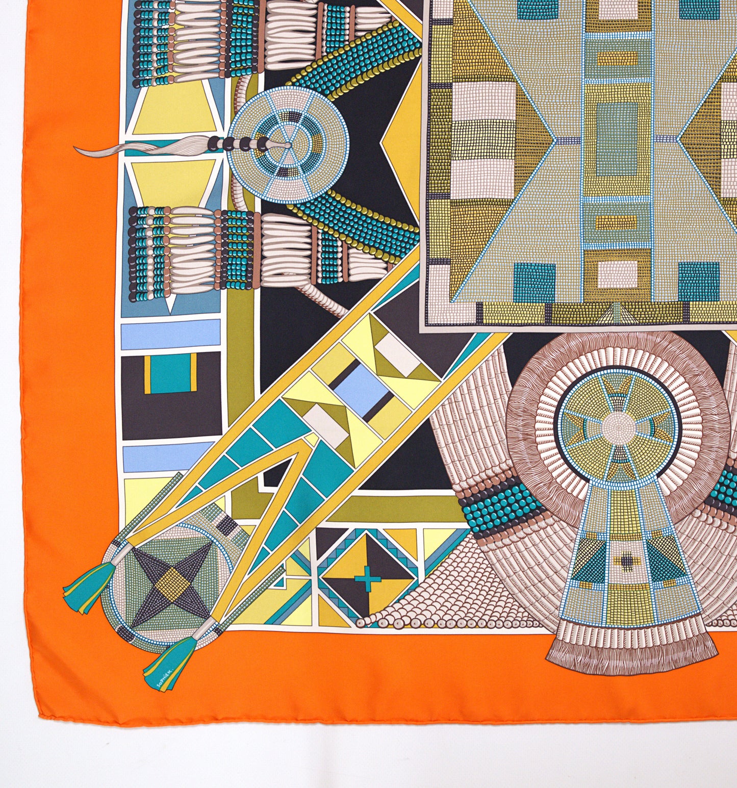 Hermès L'ART INDIEN DES PLAINES 90