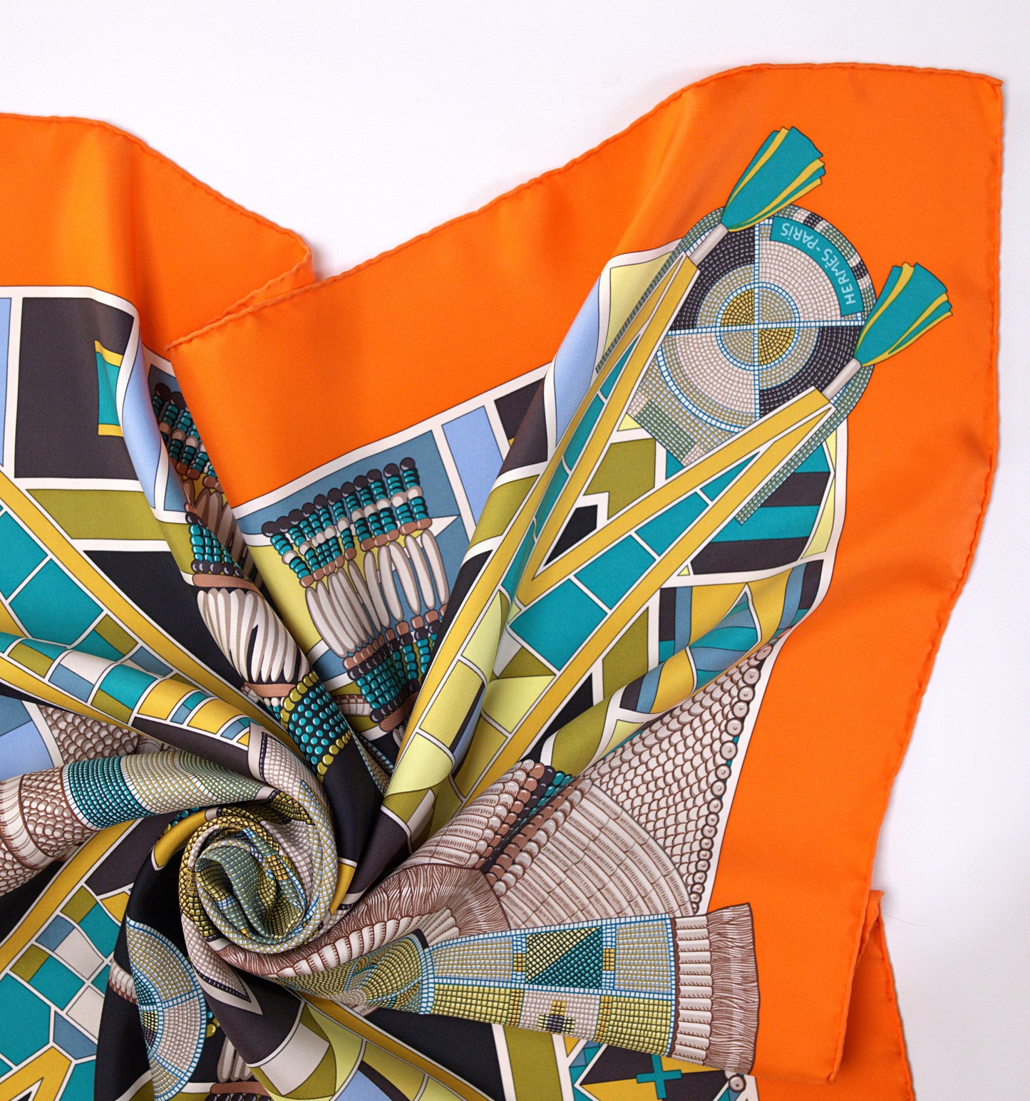 Hermès L'ART INDIEN DES PLAINES 90