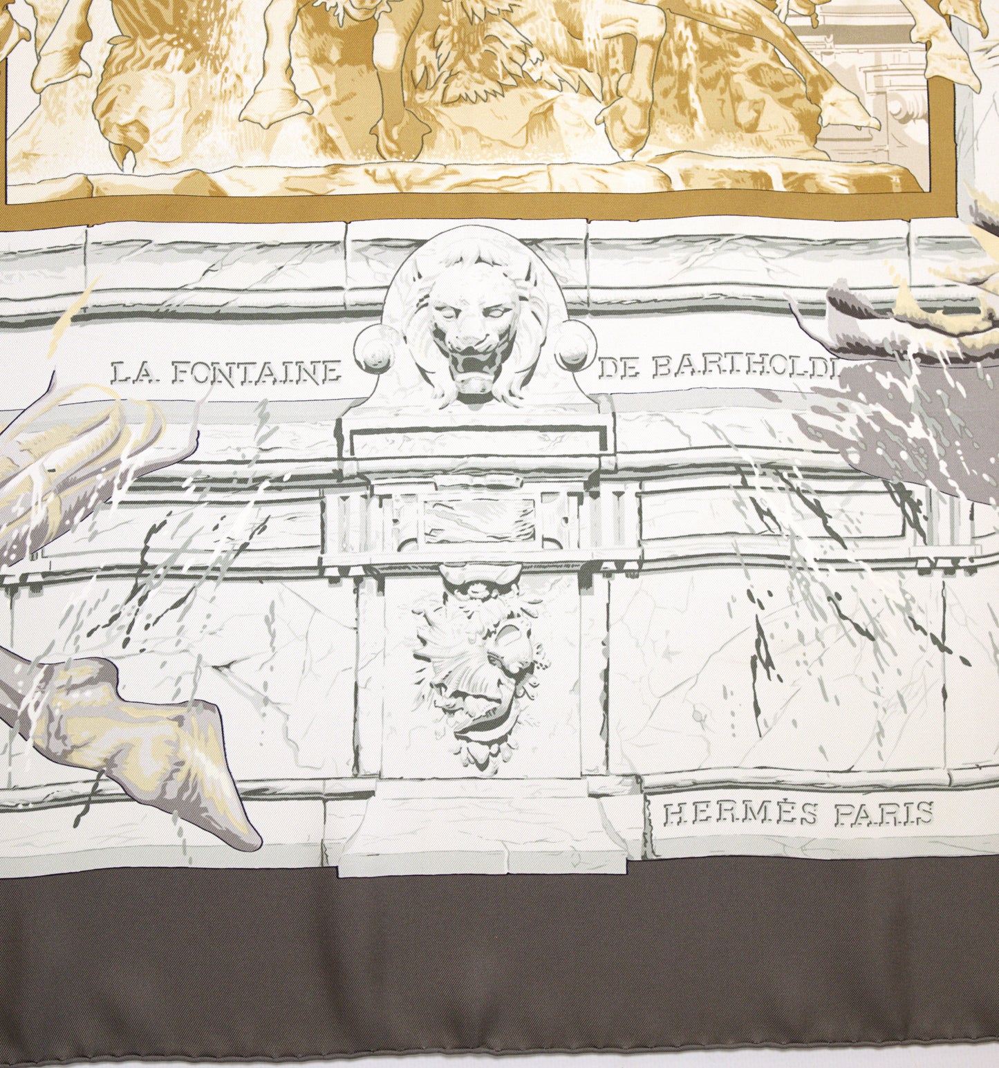 Hermès LA FONTAINE DE BARTHOLDI 90
