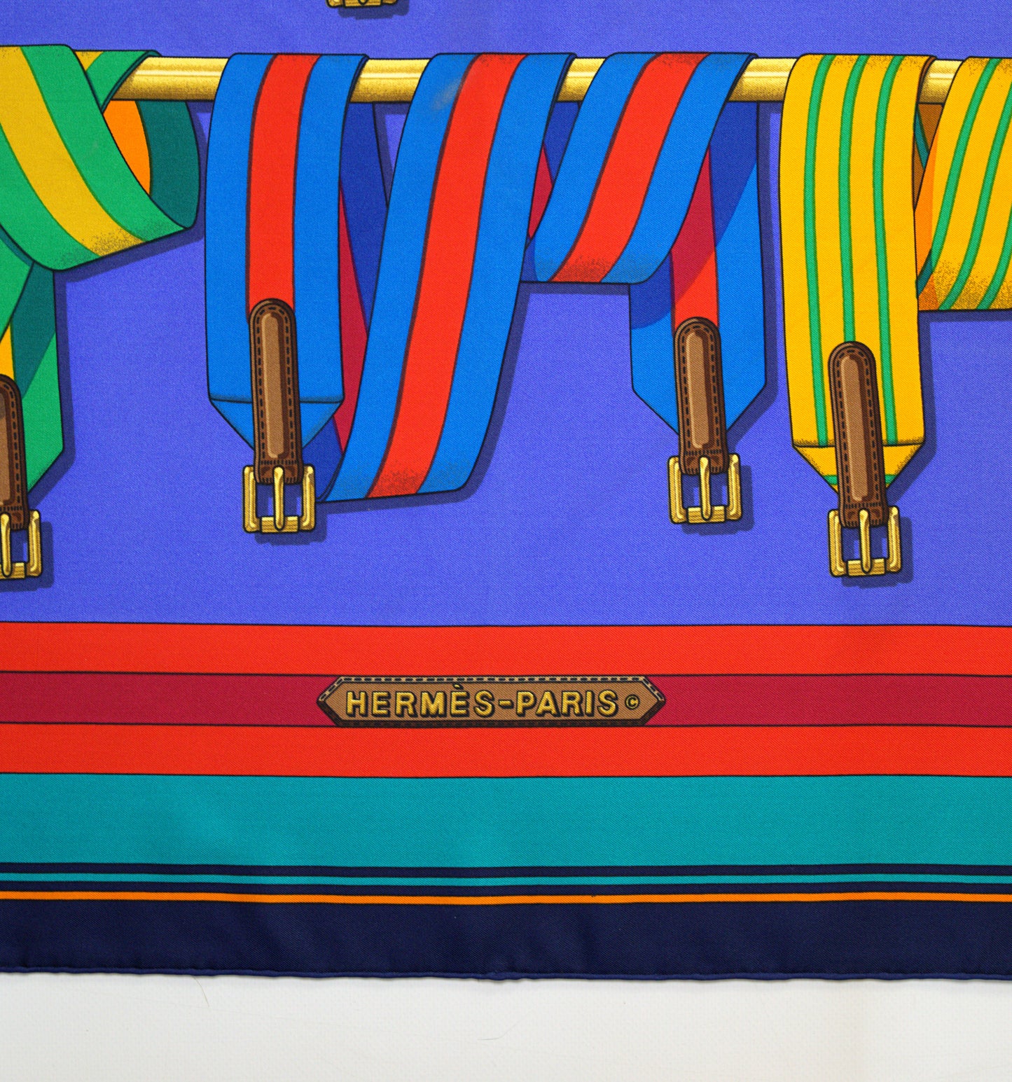 Hermès LES SANGLES 90