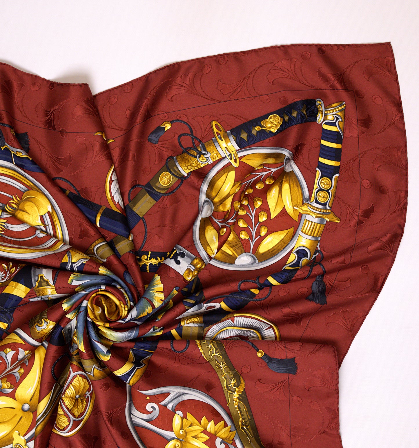 Hermès DAIMYO PRINCES DU SOLEIL LEVANT 90
