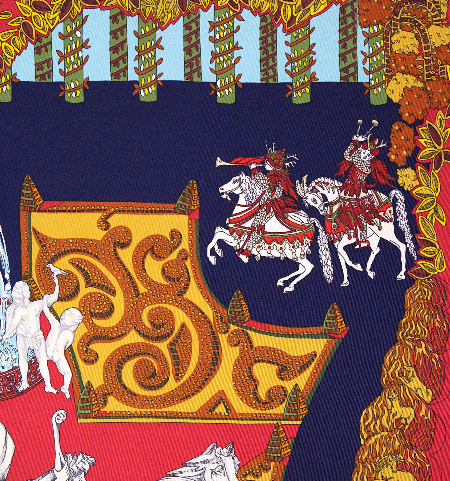 Hermès LE PARADIS DU ROY 90